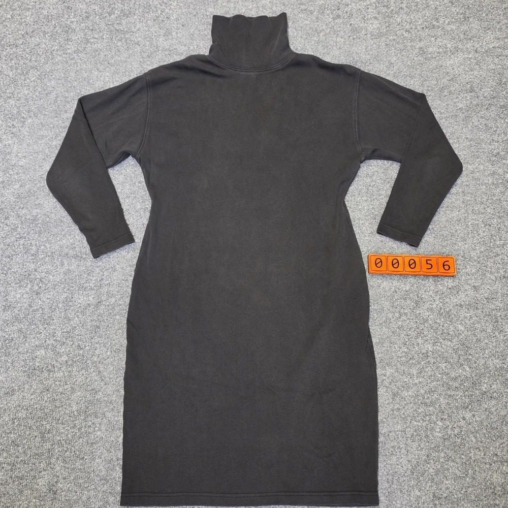 Black FADS cotton turtleneck dress in size S